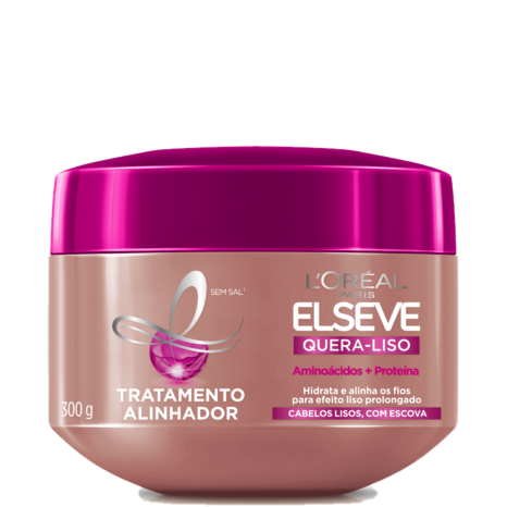 Quera Liso Creme De Tratamento 300g   1